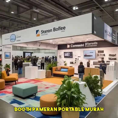 booth pameran portable murah